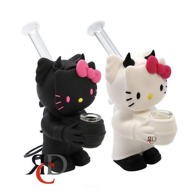 SILICONE WATER PIPE  HELLO KITTY WPS811 1CT